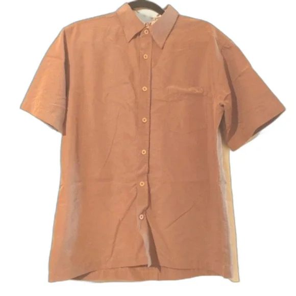 O'Neil Men's Dress Shirt Brown  Size M - Picture 2 of 13